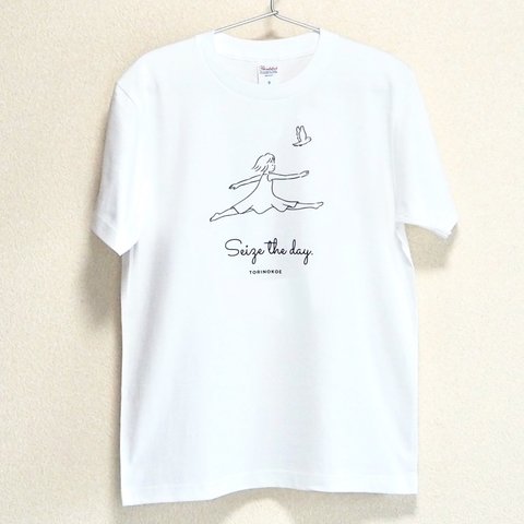 ジャンプTシャツ「Size the day〜今を生きる〜」