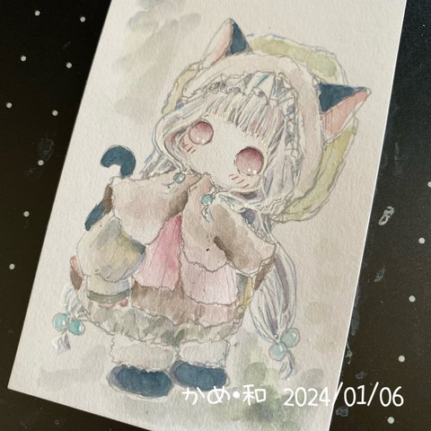 原画・ねこ耳♡もこもこ