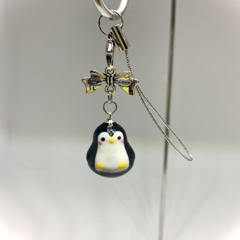 ペンギン　ストラップ　キーホルダー