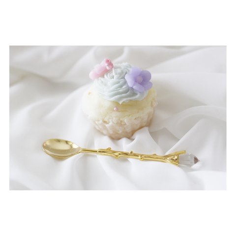 本物のようなキャンドル♡お花のカップケーキ