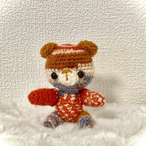 シンプルシリーズ　クマちゃんの編みぐるみ🧸