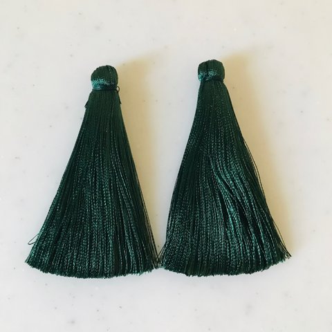 Green 70mm Long Tassel