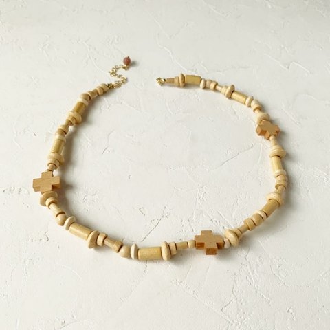 Natural materials / NB necklace (NO.6101)