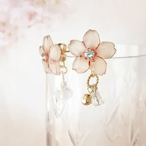 Sakura Candy Earring 桜の花イヤリング 春