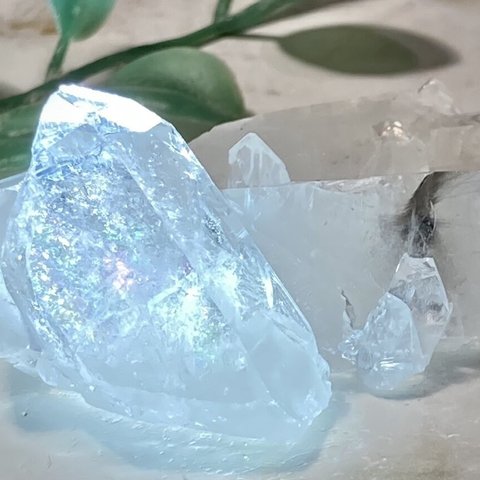 シルバールチル内包✨　レインボー　ブラジル・ミナスジェライス州 水晶　クリスタル