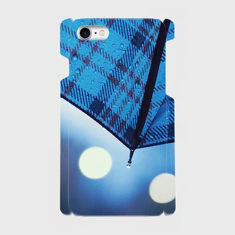 【各機種対応】青色の雨 iPhoneケース Androidスマホケース