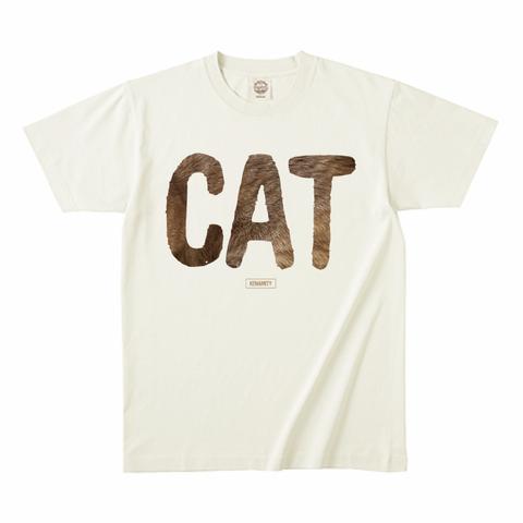 猫の毛並みTシャツ（レッドマッカレルタビー）_KENAMITY_A0010-2