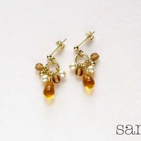 ピアス＊honey