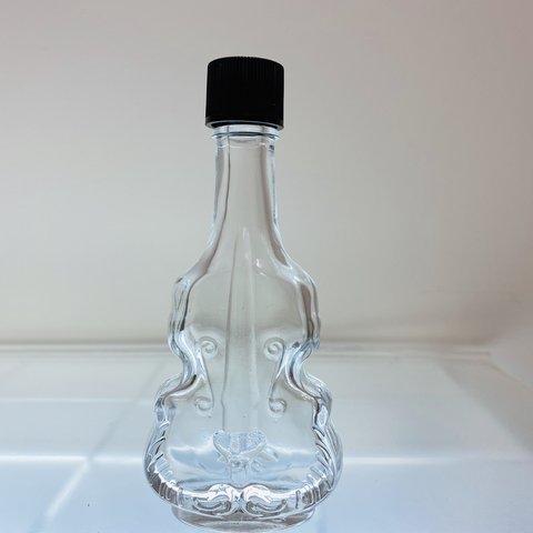 密栓可能！　バイオリン　瓶　から瓶　ガラス　ガラス瓶　ハーバリウム　バイオリン瓶　リキュール　容器