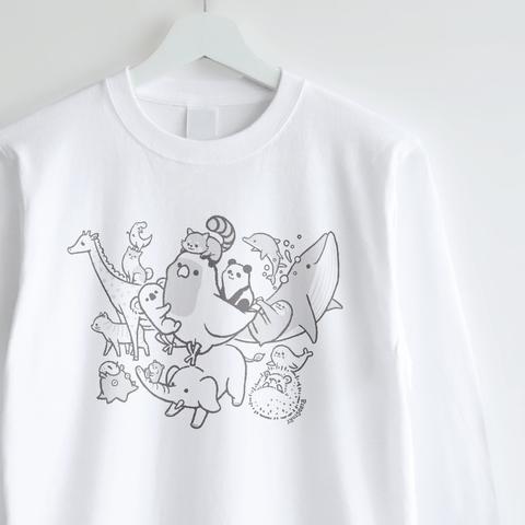 長袖Tシャツ（ANIMAL STORY / コザクラインコ）