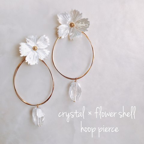 💛14kgf使用♡Flower Shell Hoop