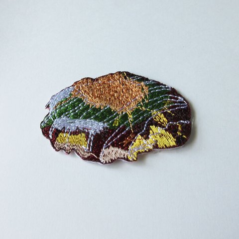 刺繍ワッペン　お好み焼き