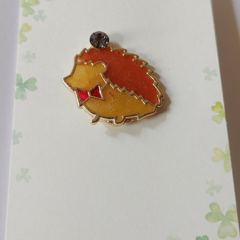 【ハンドメイド】ハリネズミ ポニーフック