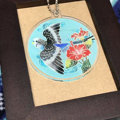 セキセイインコアクキー