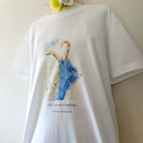 【受注生産】「誰かの傘になる人へ」Tシャツ