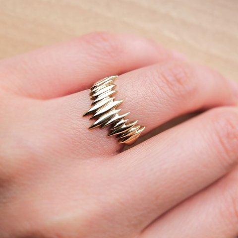 chiaro~キアロ~k18ゴールドplating ring