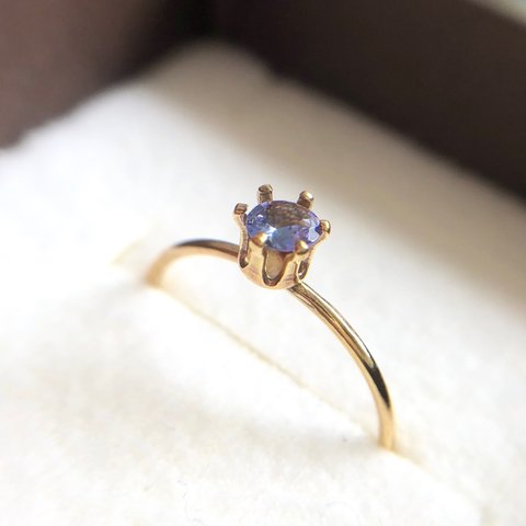 14kgf　Ring　タンザナイト 4㎜　