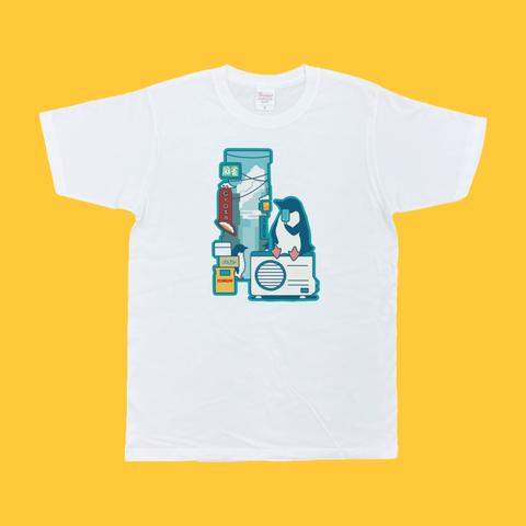 【ペンギン】路地裏 Tシャツ