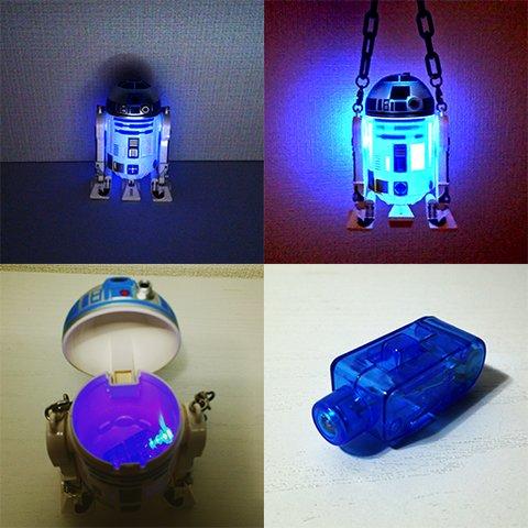 R2D2のLEDライト