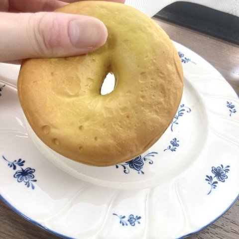 本物そっくり！プレーンベーグル