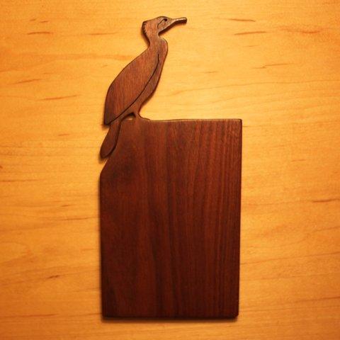 木製カワウカッティングボード