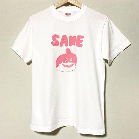 Sサイズ　サメ　Tシャツ　ピンク