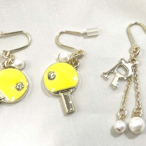 ピアス(フック式)〜3点セット(2Way)・限定販売5セット