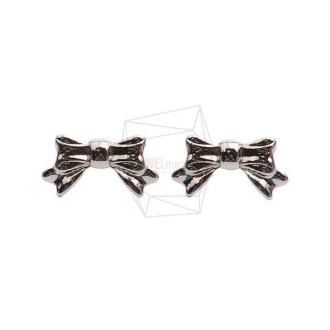 ERG-2424-R【2個入り】リボンピアス,Ribbon Earring/13mm X 24.5mm