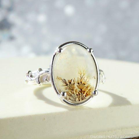 デンドリティック アゲート リング / Dendritic Agate Ring m5