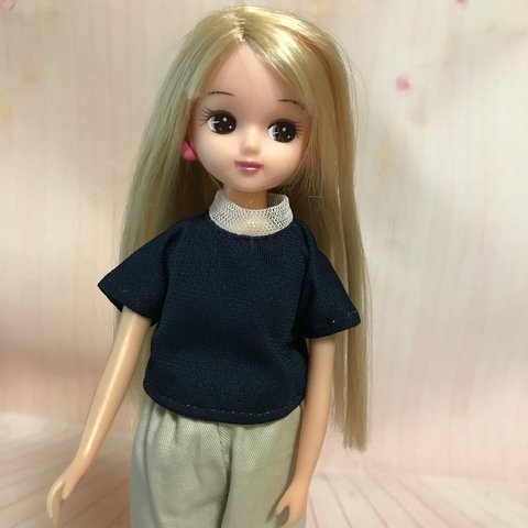 No.2861リカちゃんシンプルなセットアップ