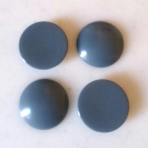 Vintage Grey 28mm Cabochons 《6230》