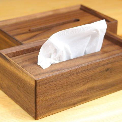 〜ウォールナットのtissue box〜２個以上送料無料専用ページ