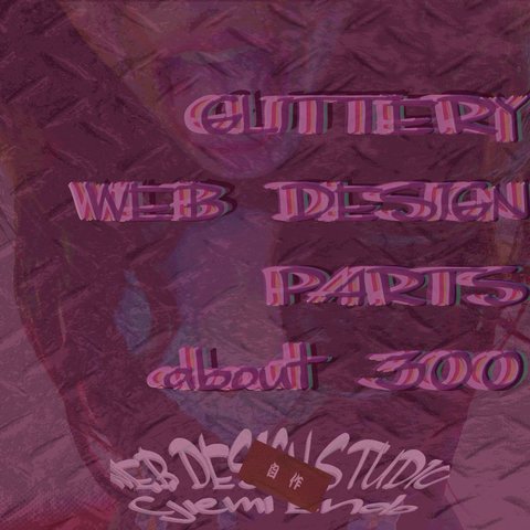 GLITTERY WEB DESIGN PARTS ABOUT 300