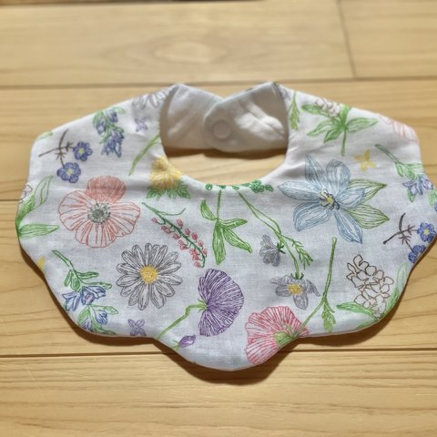 ダブルガーゼの花柄♪  もくもくスタイ