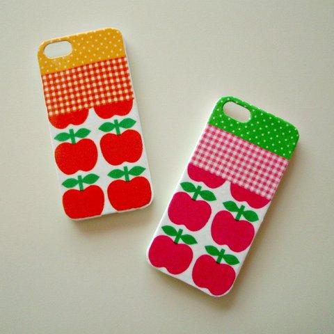 再販☆北欧　レトロポップ　iPhone5 スマホケース☆ピンク