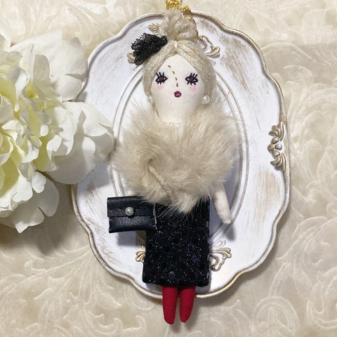 glad doll mini【ローザ】バッグチャーム　ドールチャーム