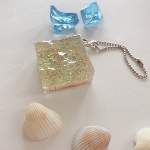 海レジン♡浅瀬の海☆海のカケラ