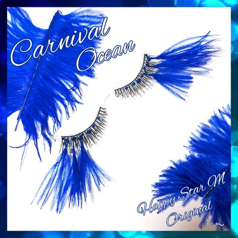 ❤感謝品★Carnival Blue★partyまつげ カーニバル ブルー●送無料●即買不可