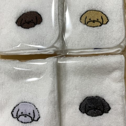 お絵描き刺繍ハンカチ