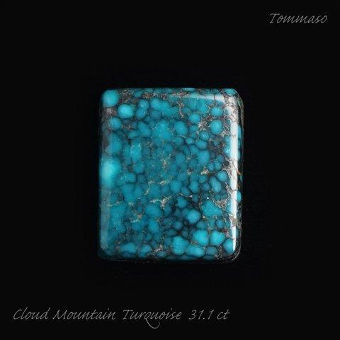 クラウドマウンテン ターコイズ カボション Cloud Mountain turquoise