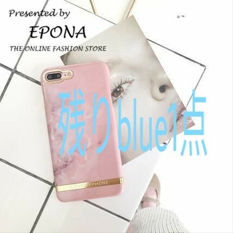 大理石iPhone7blue★