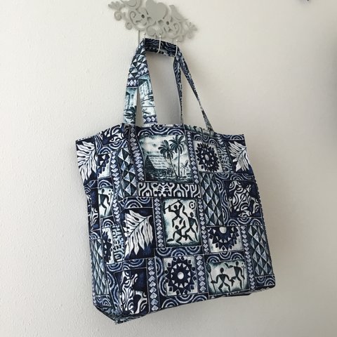 ブルーハワイ　タイト・アンド・タイディ・トートバッグ; Blue Hawaii Tight ‘n’ Tidy Tote Bag、エコバッグ、eco bag