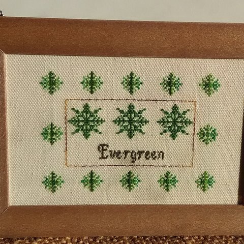 Color correction：Evergreen