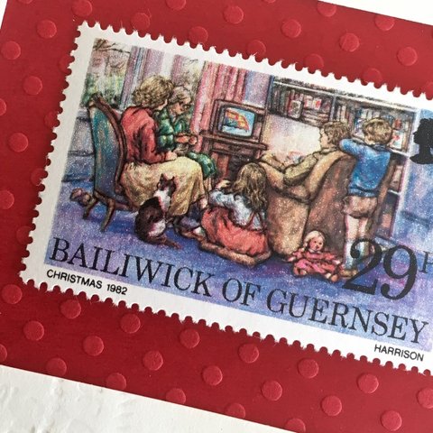 ちいさなartmuseum　GUERNSEY　stamp