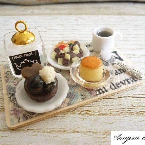 Angem CAFE☕リバティトレー×アフターヌーンティーsetクッキー🍪