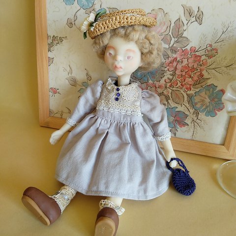 アンティーク少女＊handmade doll  No.065