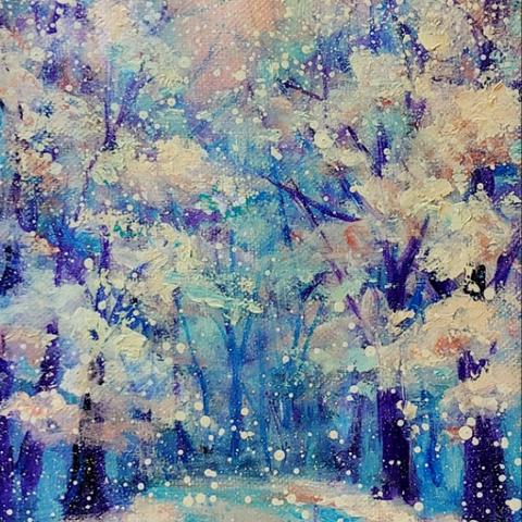 アートプリント【雪景色】