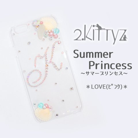 Summer Princess～サマープリンセス～LOVE(ピンク)　iPhone6.6ｓPlus.Android