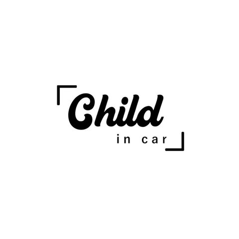 キッズインカー 車 ステッカー Kids in car Baby in car Child　ベビーインカー シンプル　おしゃれ　子供 ベビーインカー