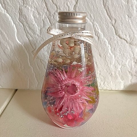 カラフル紫陽花のハーバリウム